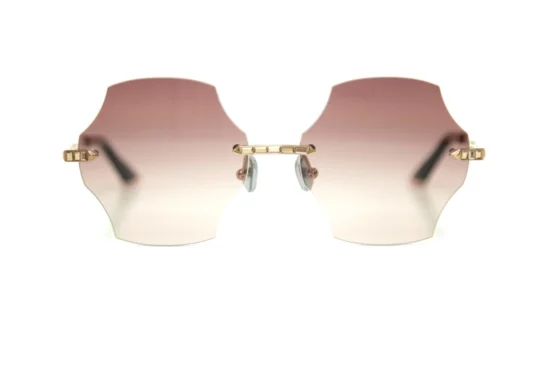 Детские очки ANNA - KARIN KARLSSON CRYSTAL NEST-SPADE ROSE GOLD
